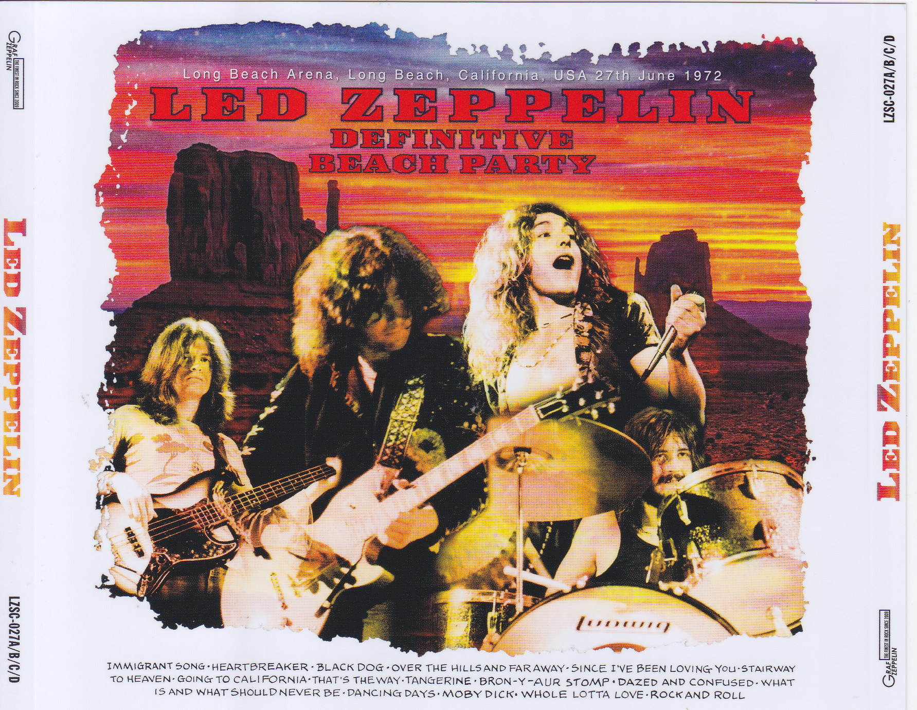 Led Zeppelin / Definitive Beach Party / 4CD – GiGinJapan