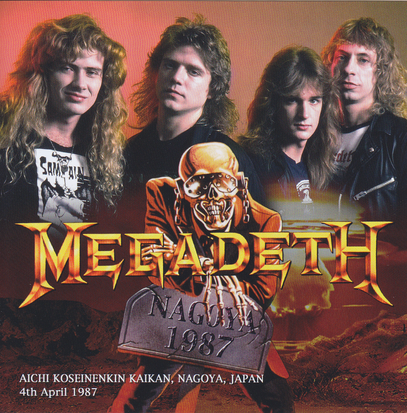 Megadeth / Nagoya 1987 / 2CD+2Bonus CDR – GiGinJapan