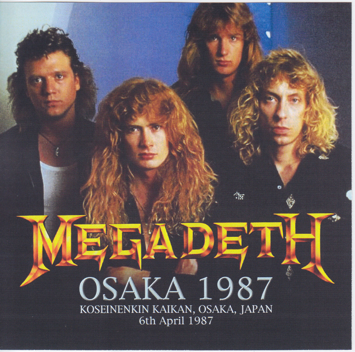 Megadeth / Nagoya 1987 / 2CD+2Bonus CDR – GiGinJapan