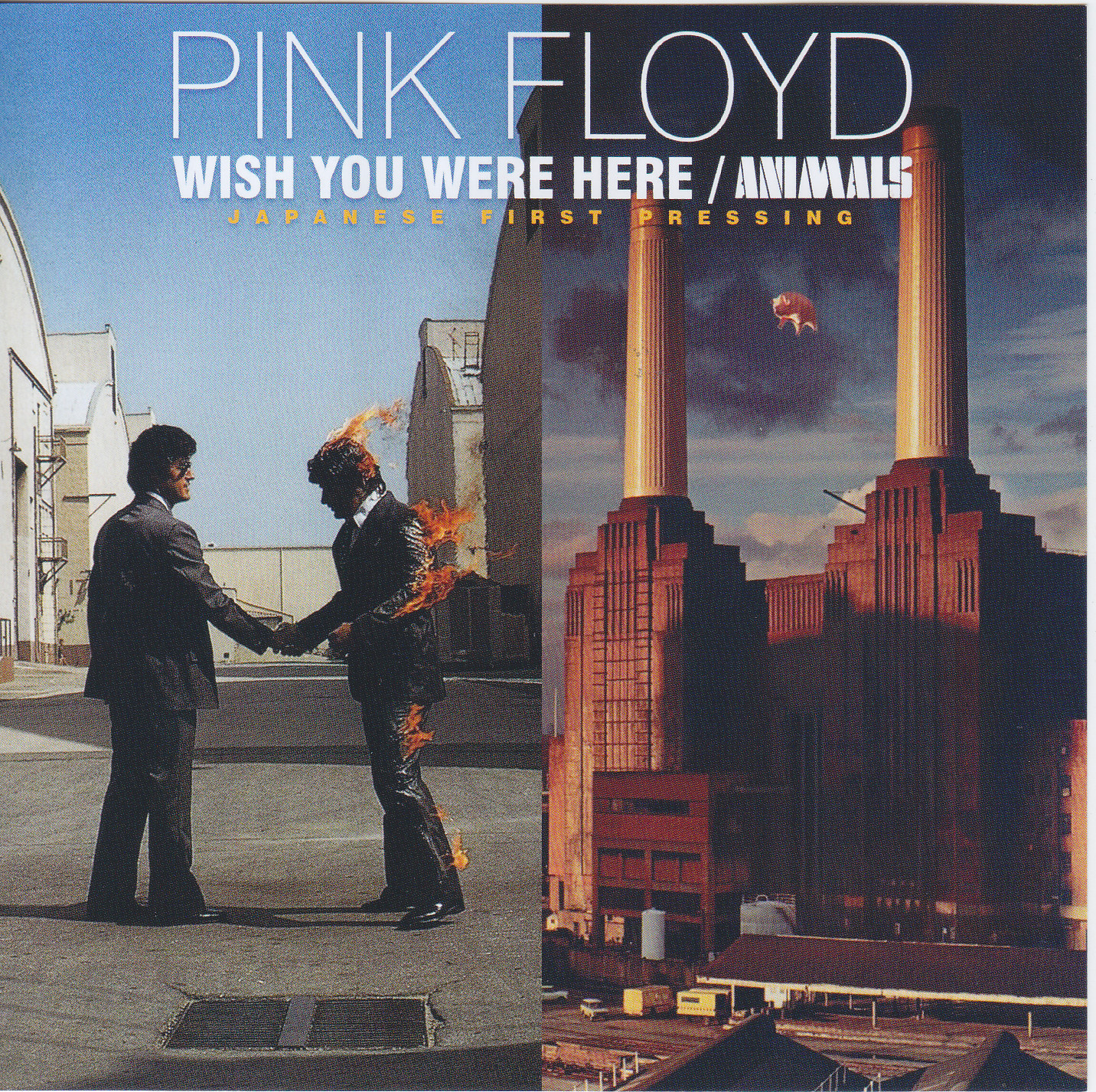 Pink Floyd / Wish You Were Here / Animals Japanese First Pressing