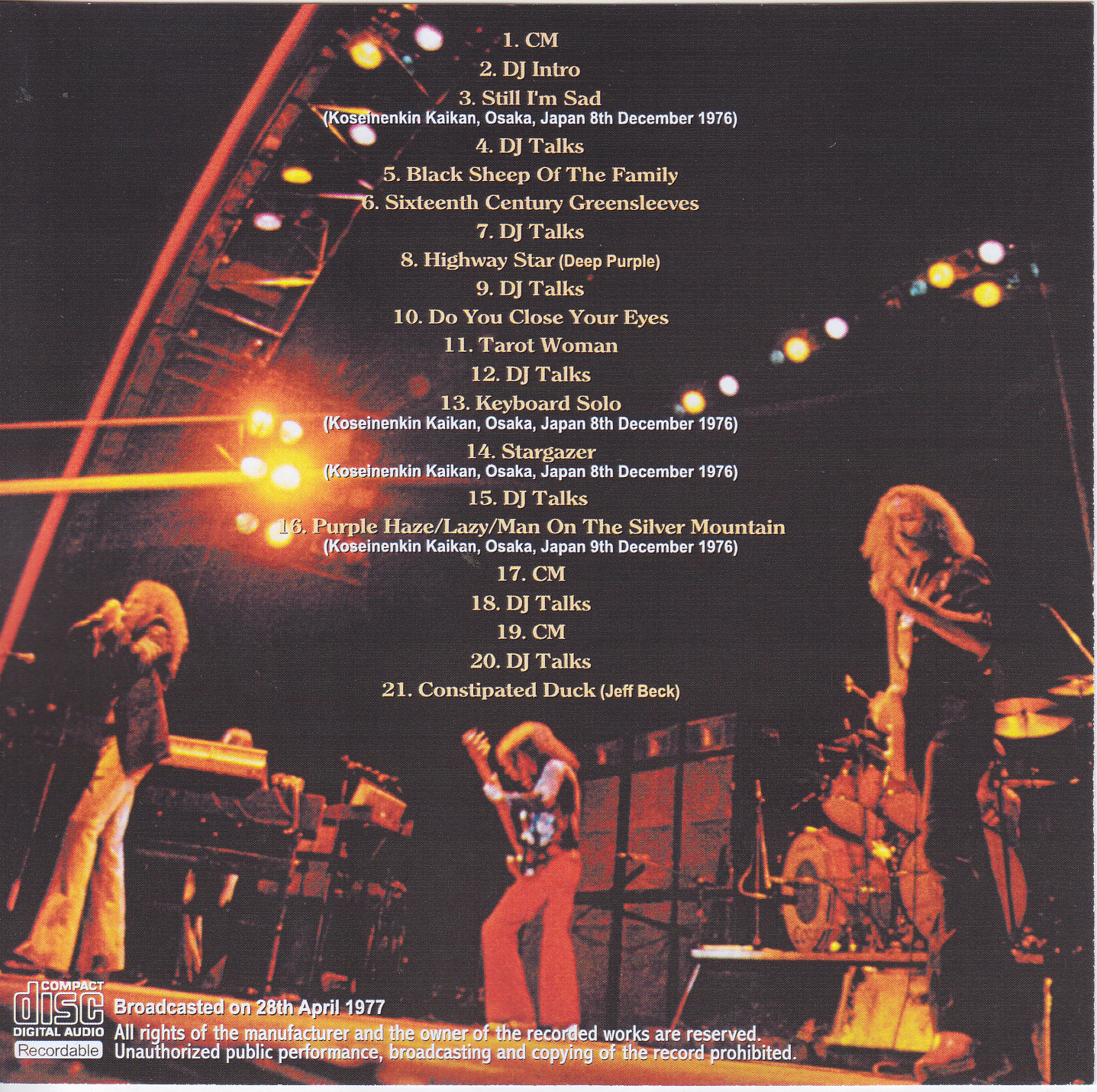 Blackmore's Rainbow / Catch The Rainbow 2nd Press / 2CD+1Bonus CDR