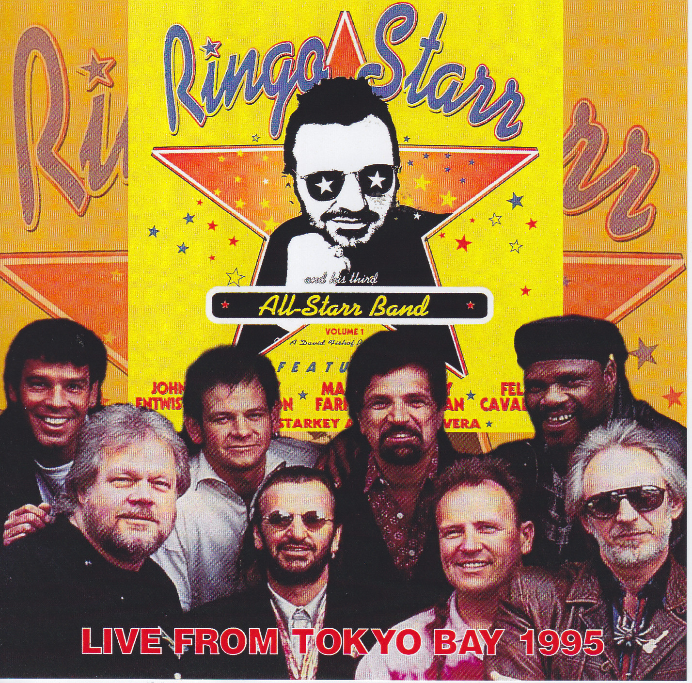Ringo Starr & His All Starr Band / Live From Tokyo Bay 1995 / 2CDR 