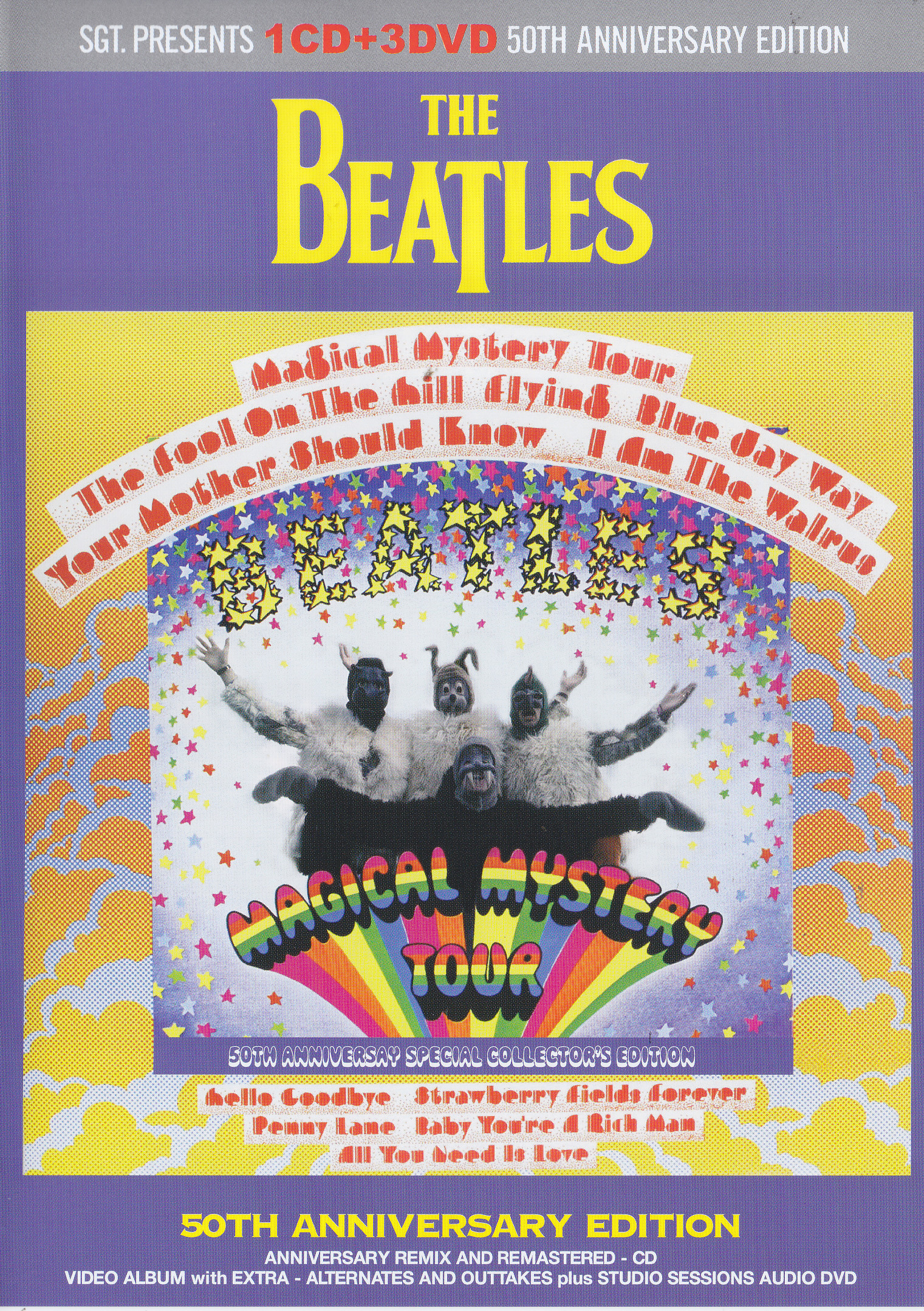 Beatles / Magical Mystery Tour 50th Anniversary Edition / 1CD+3DVD