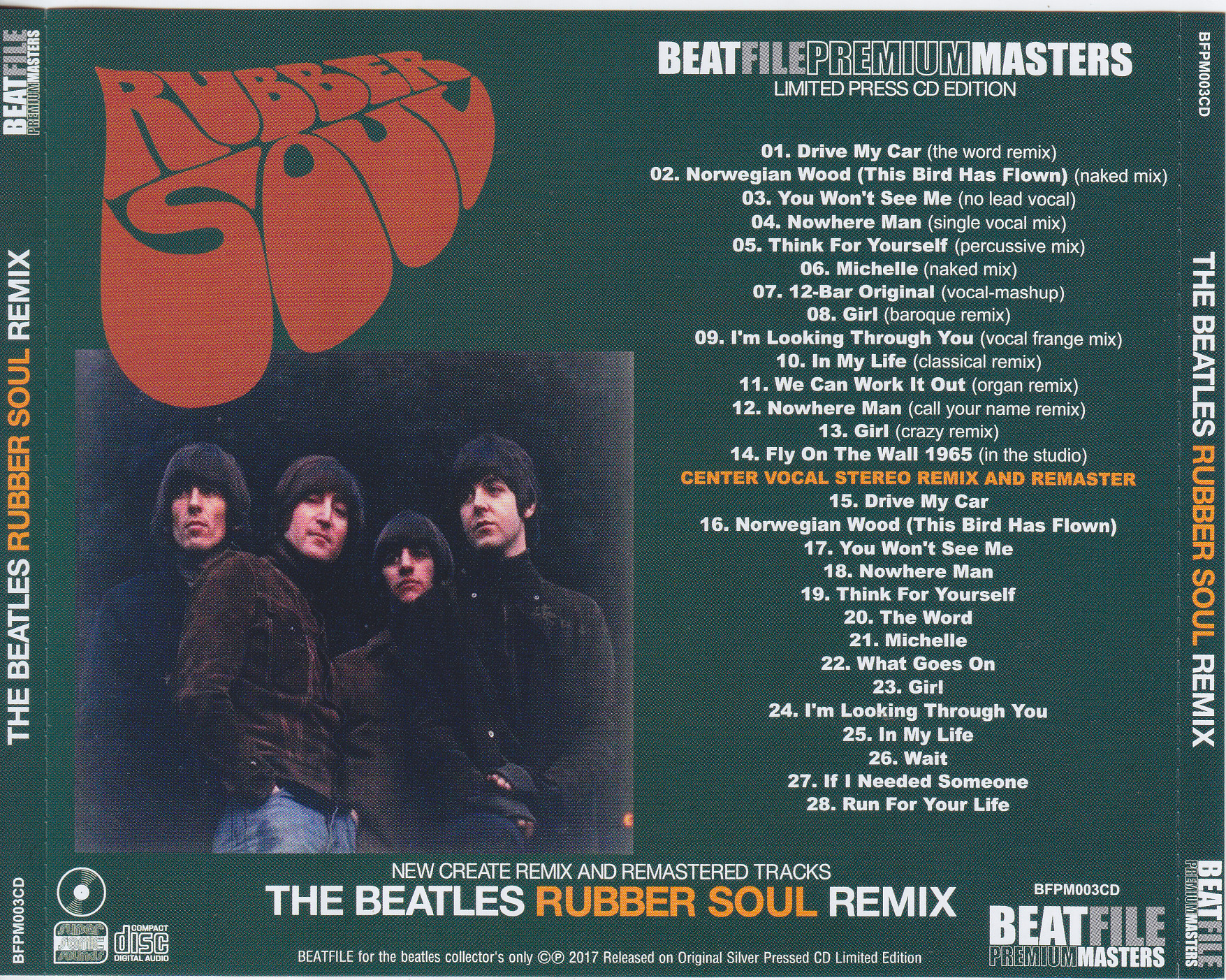 Beatles / Rubber Soul Remix / 1CD – GiGinJapan