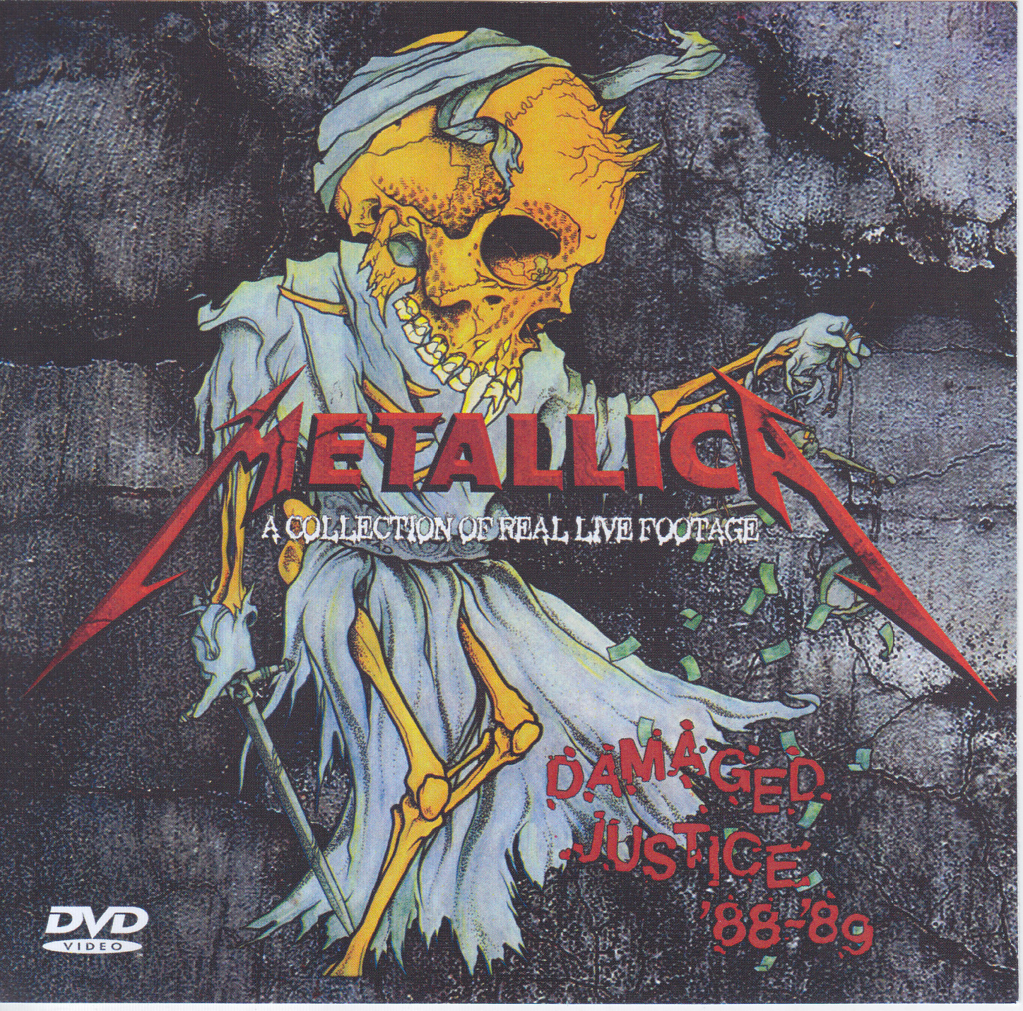 Metallica / Damaged Justice 88-89 / 1DVDR – GiGinJapan
