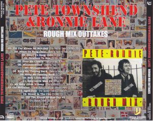 Pete Townshend u0026 Ronnie Lane / Rough Mix Outtakes / 1CDR – GiGinJapan