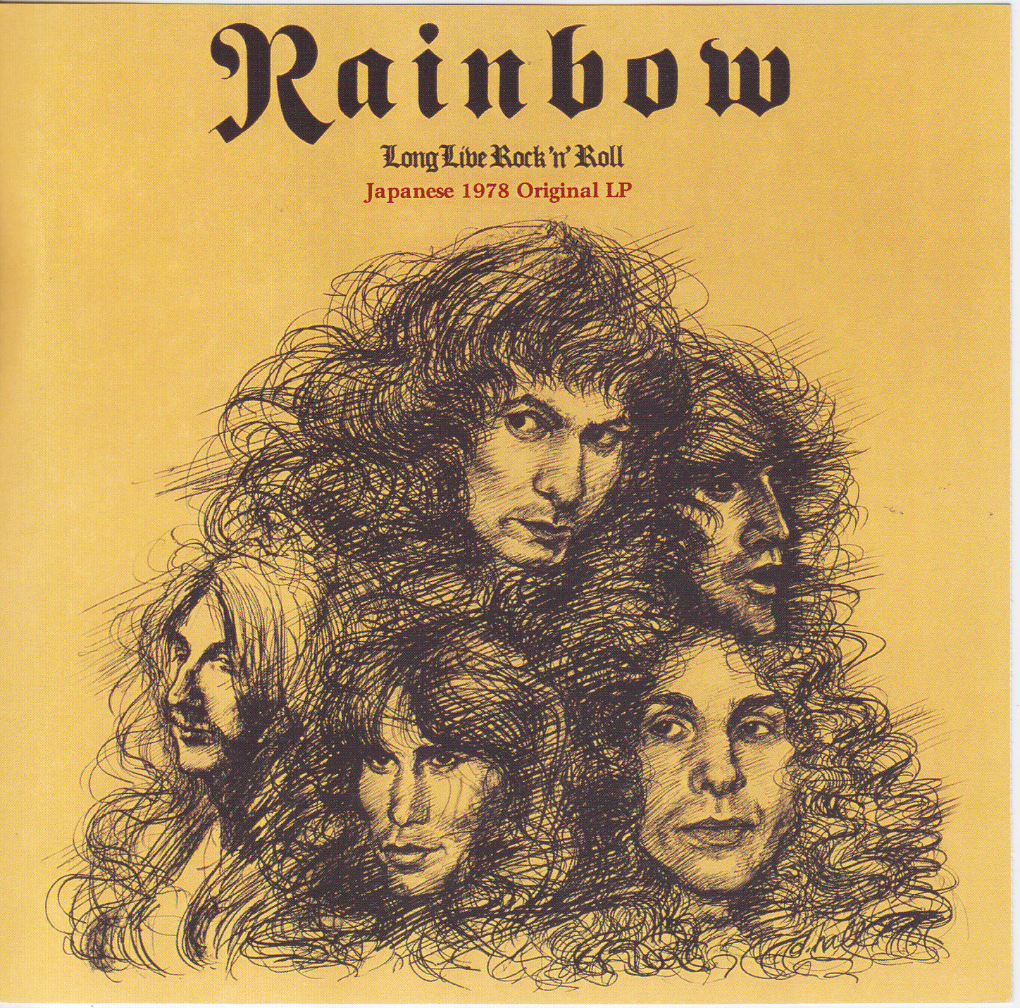Rainbow / Long Live Rock N Roll Japanese 1978 Original LP / 1CDR 