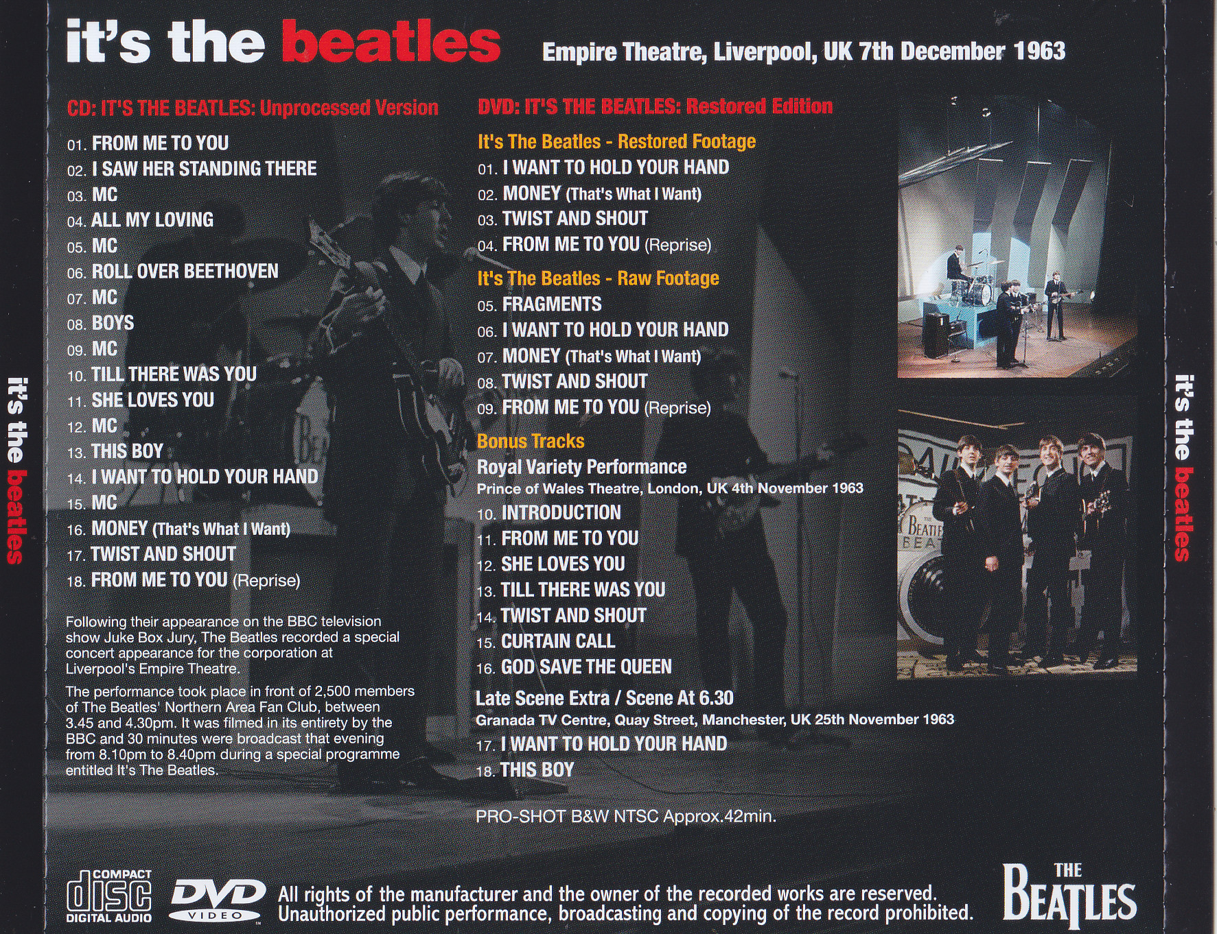 Beatles / Its The Beatles / 1CD+1DVD – GiGinJapan