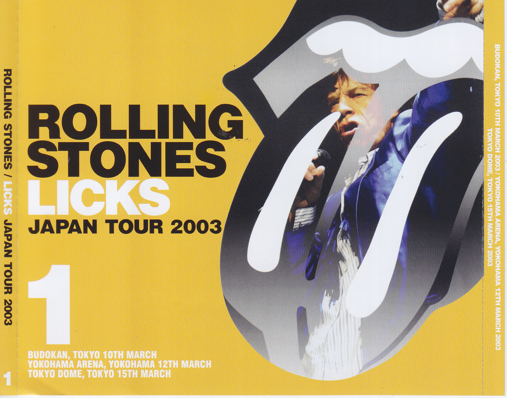 Rolling Stones 「LICKS JAPAN TOUR 2003 LIVE AT YOKOHAMA ARENA