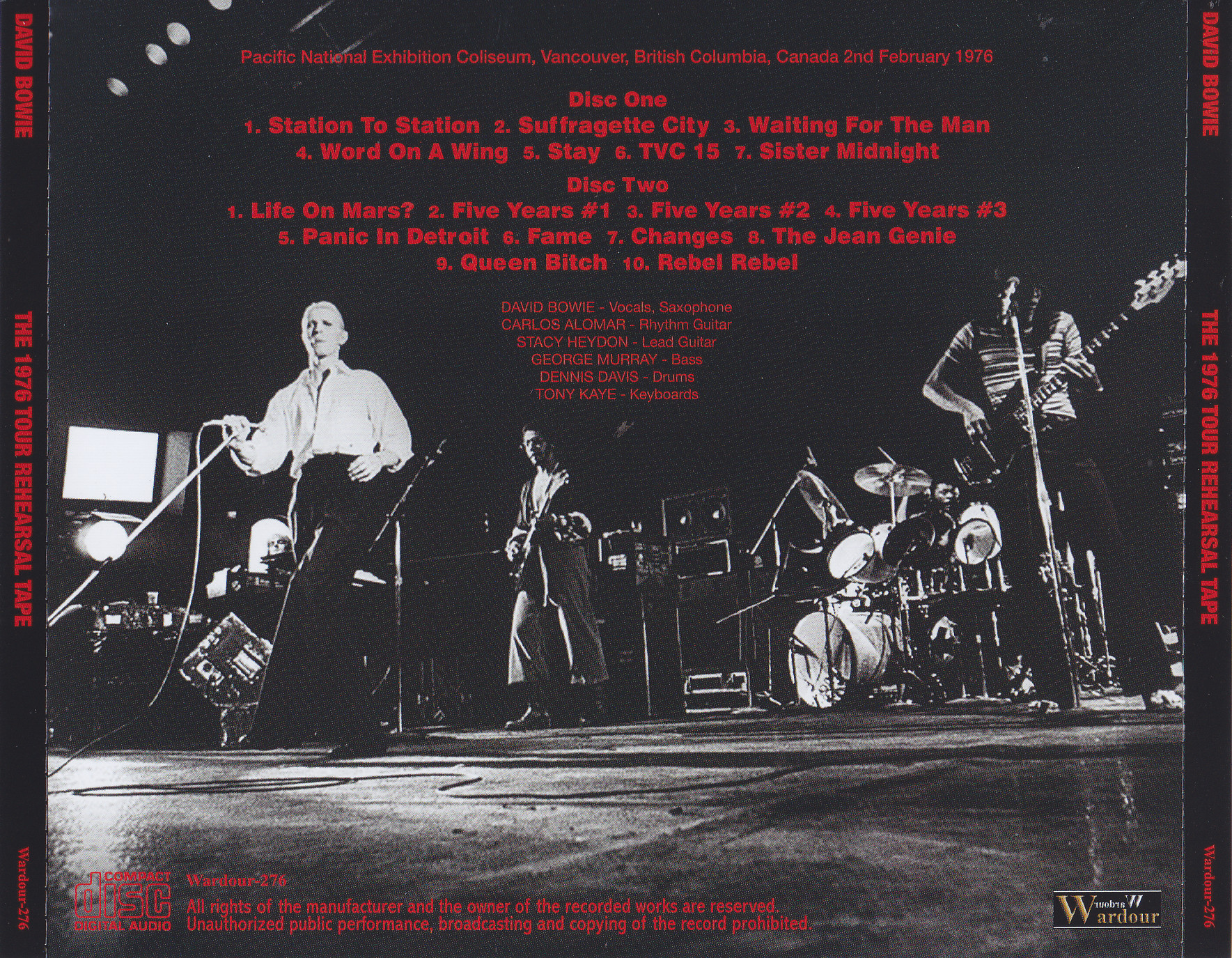 the 1976 tour