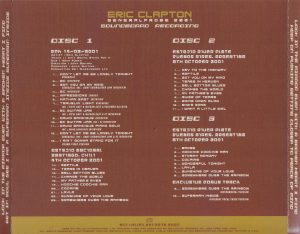 Eric Clapton / General Probe 2001 / 3CD – GiGinJapan