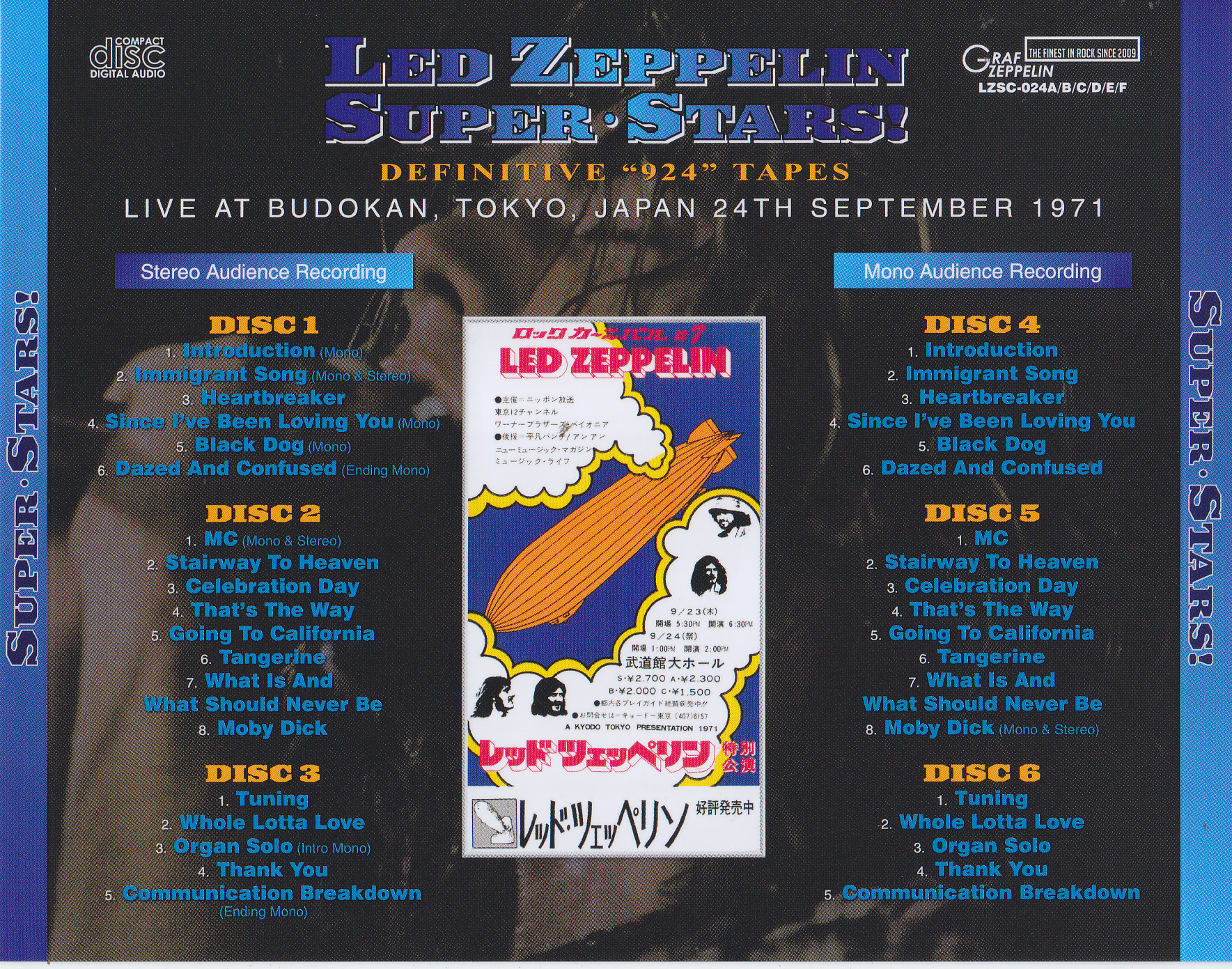 全ての 紙ジャケ！SBD！LED ZEPPELIN/ ROCK SUPER STARS - CD