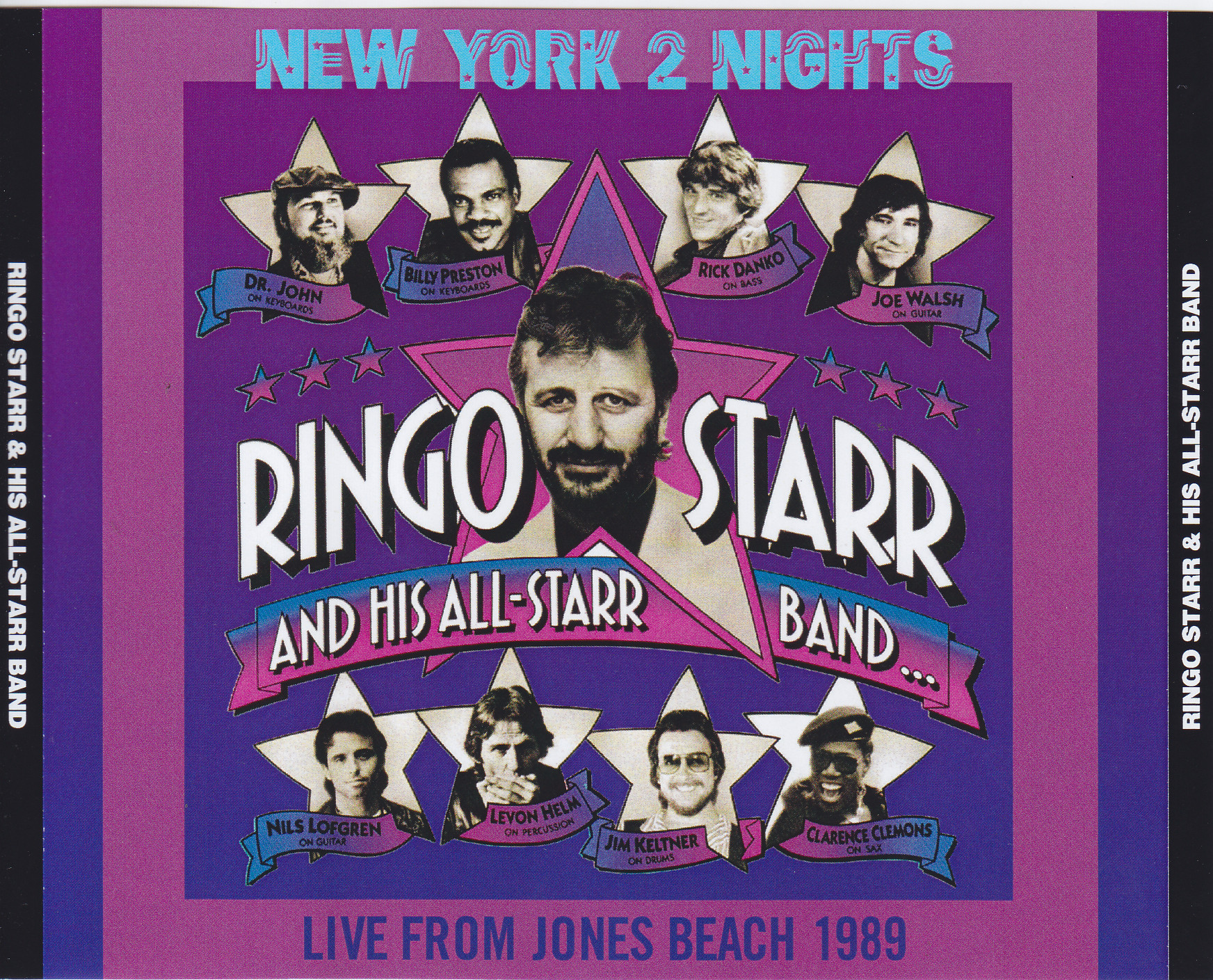 Ringo Starr u0026 His All Star Band / New York 2 Nights Live From Jones Beach  1989 / 4CDR – GiGinJapan
