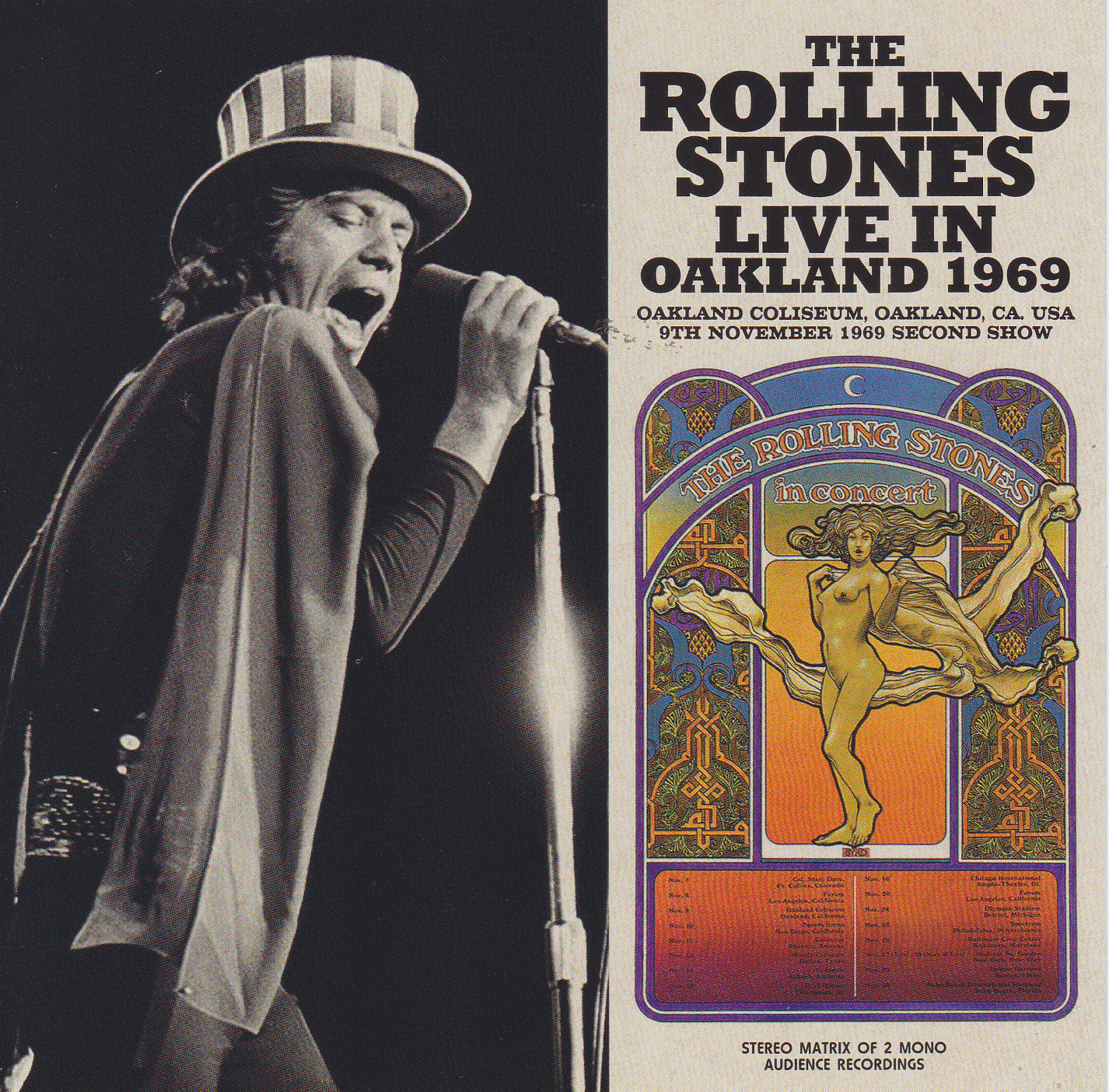 Rolling Stones / Live In Oakland 1969 / 1CD – GiGinJapan