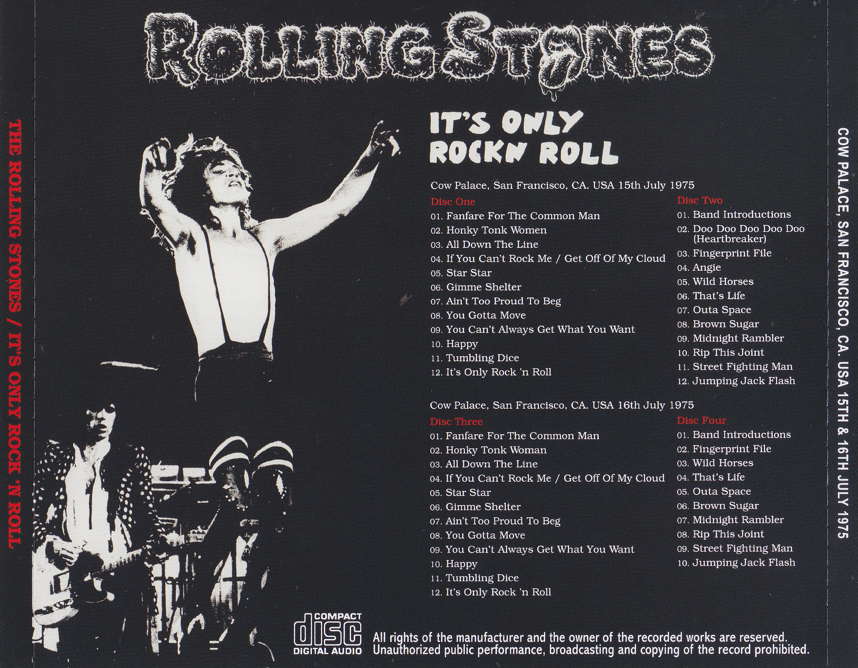 Rolling Stones / Its Only Rock N Roll / 4CD – GiGinJapan