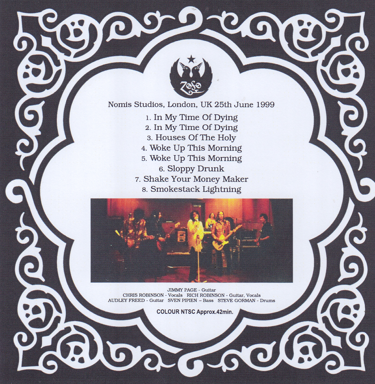 Jimmy Page & The Black Crowes / London Rehearsals 1999 / 2CD+