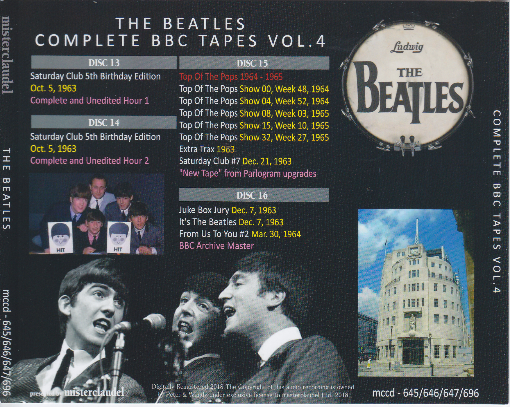 4CD＋DVD！ビートルズ/ The Complete Beatles+oleiroalvesimoveis.com.br