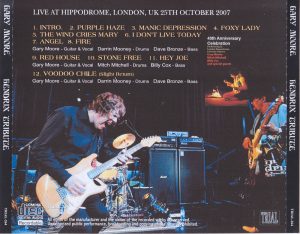 Gary Moore / Hendrix Tribute / 1CDR – GiGinJapan