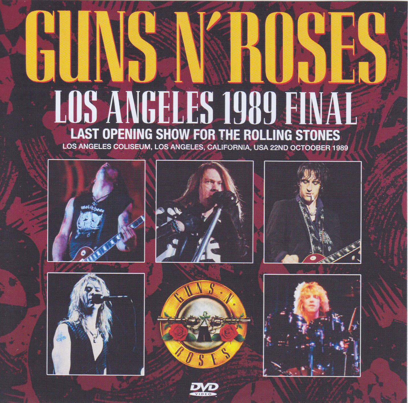 Guns N Roses / Los Angeles 1989 Final / 1DVDR GiGinJapan