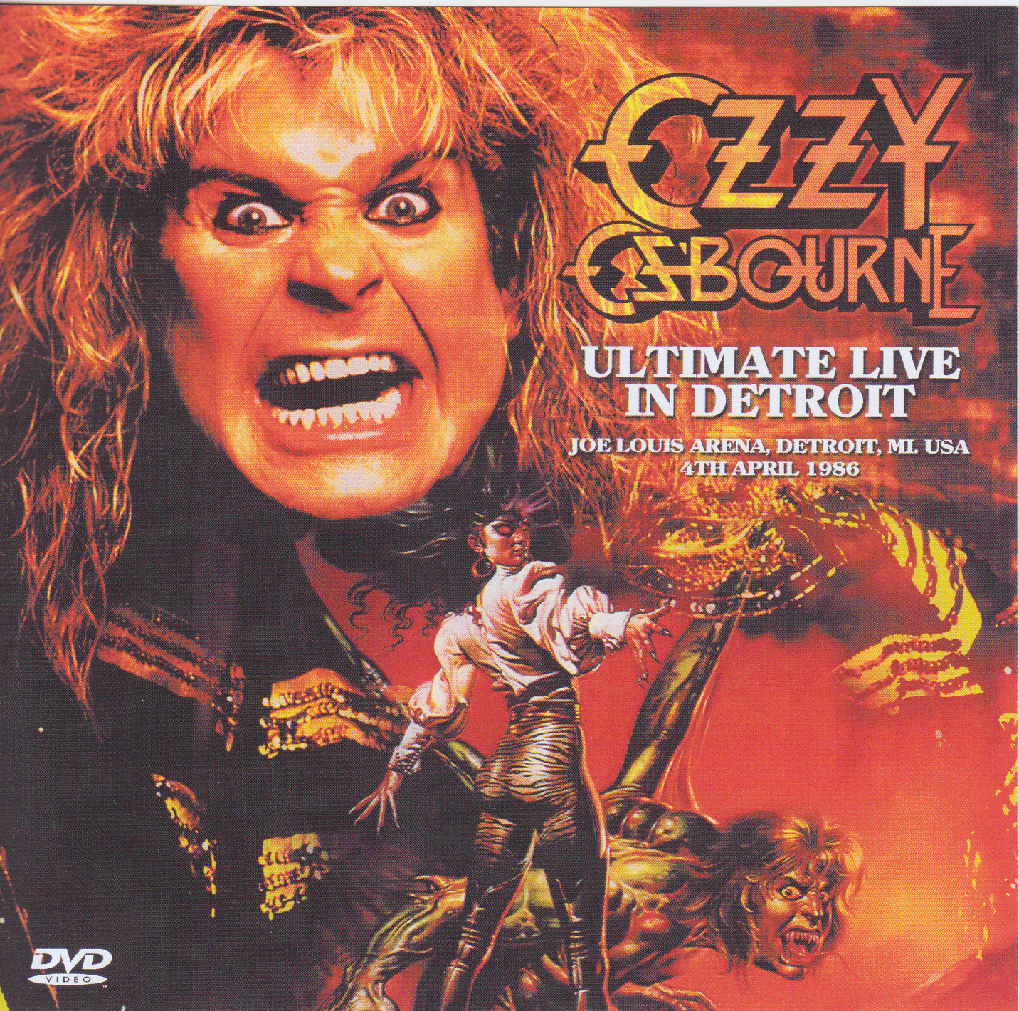 Ozzy Osbourne / Ultimate Live In Detroit / 1DVDR – GiGinJapan