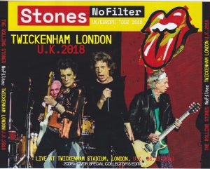 Rolling Stones / No Filter Tour Twickenham London 2018 / 2CDR+ 