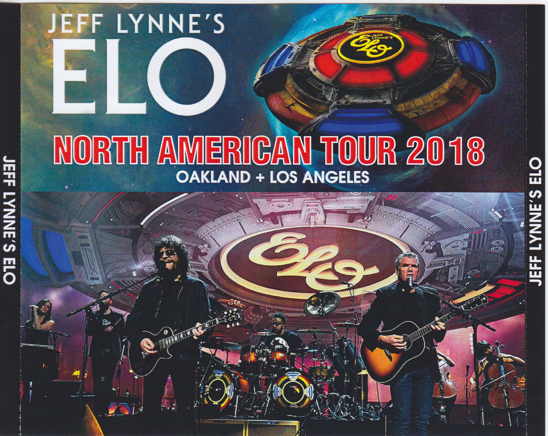 Electric Light Orchestra Jeff Lynns Elo North American Tour 18 Oakland La 3cdr Giginjapan