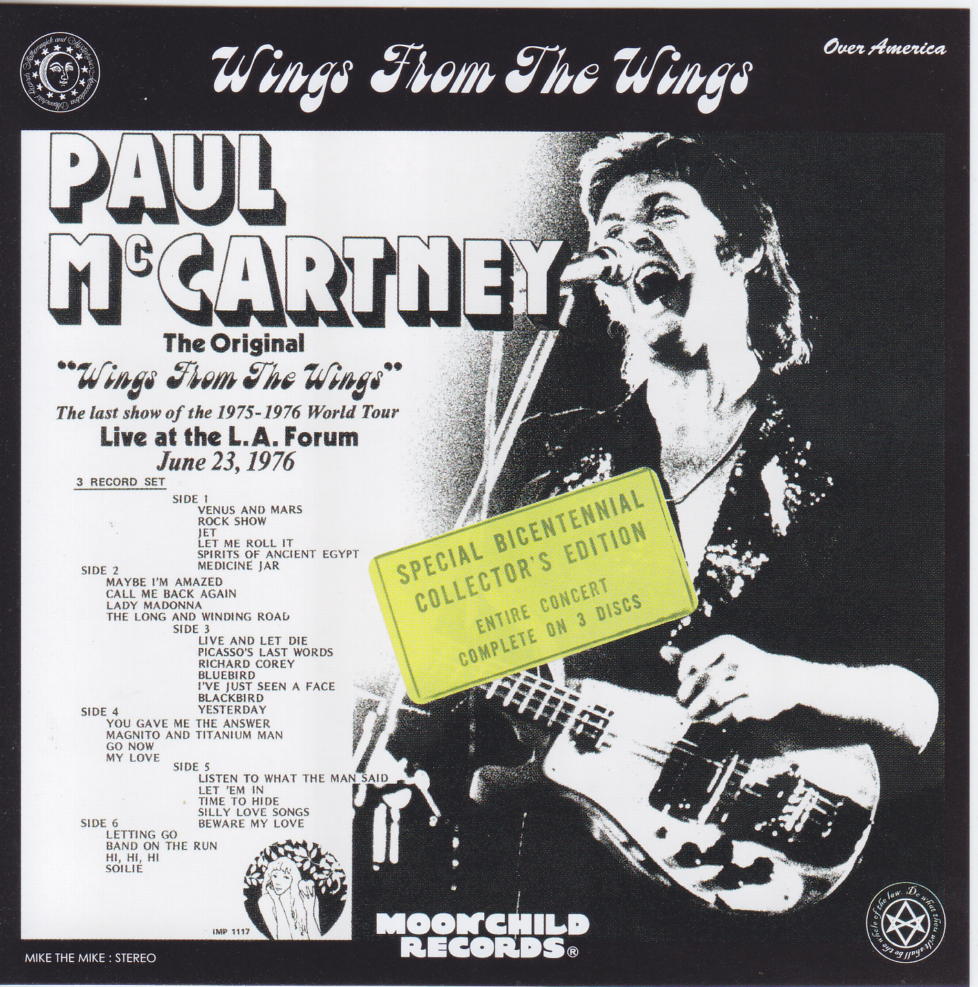 ポール/WINGS FROM THE WINGS/L.A. FORUM 1976 - 洋楽