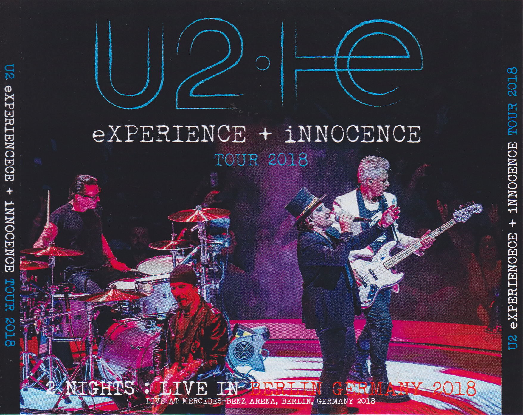 U2 / 2 Nights Live In Berlin Germany 2018 / 3CDR – GiGinJapan