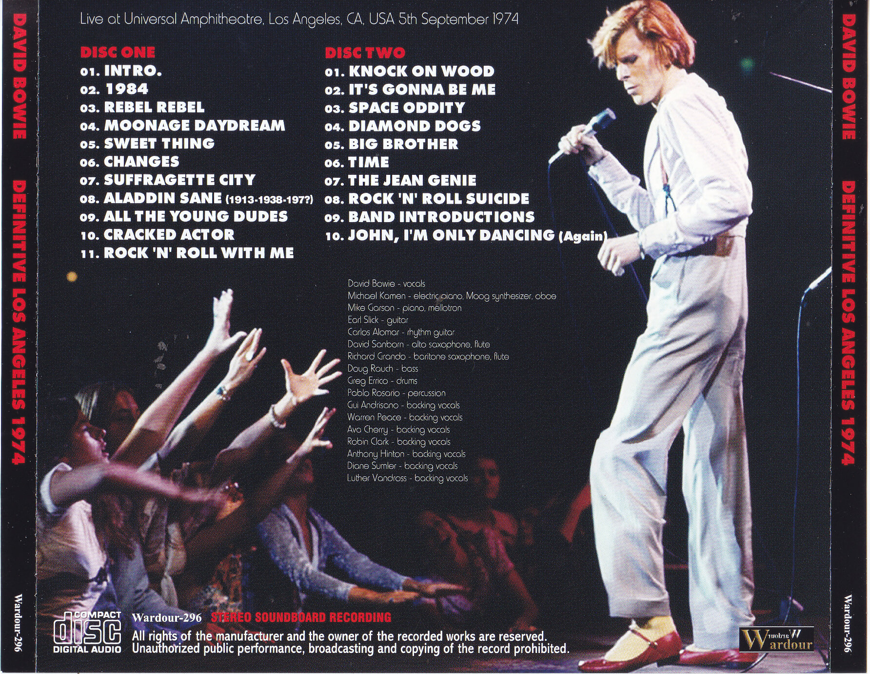David Bowie / Definitive Los Angles 1974 / 2CD – GiGinJapan