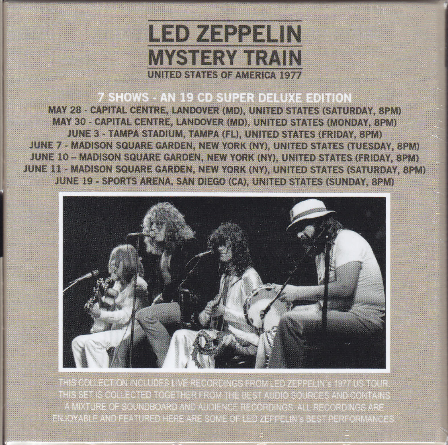 Led Zeppelin / Mystery Train United States Of America 1977 / 19CD 
