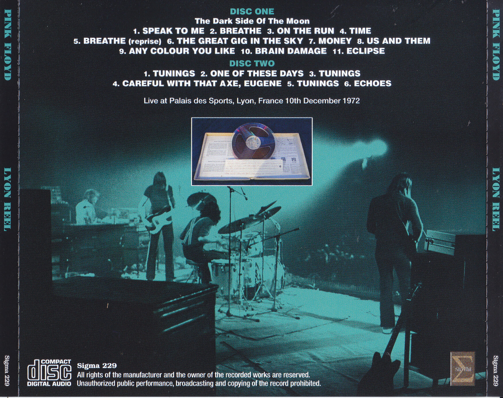 Pink Floyd / Lyon Reel / 2CD – GiGinJapan