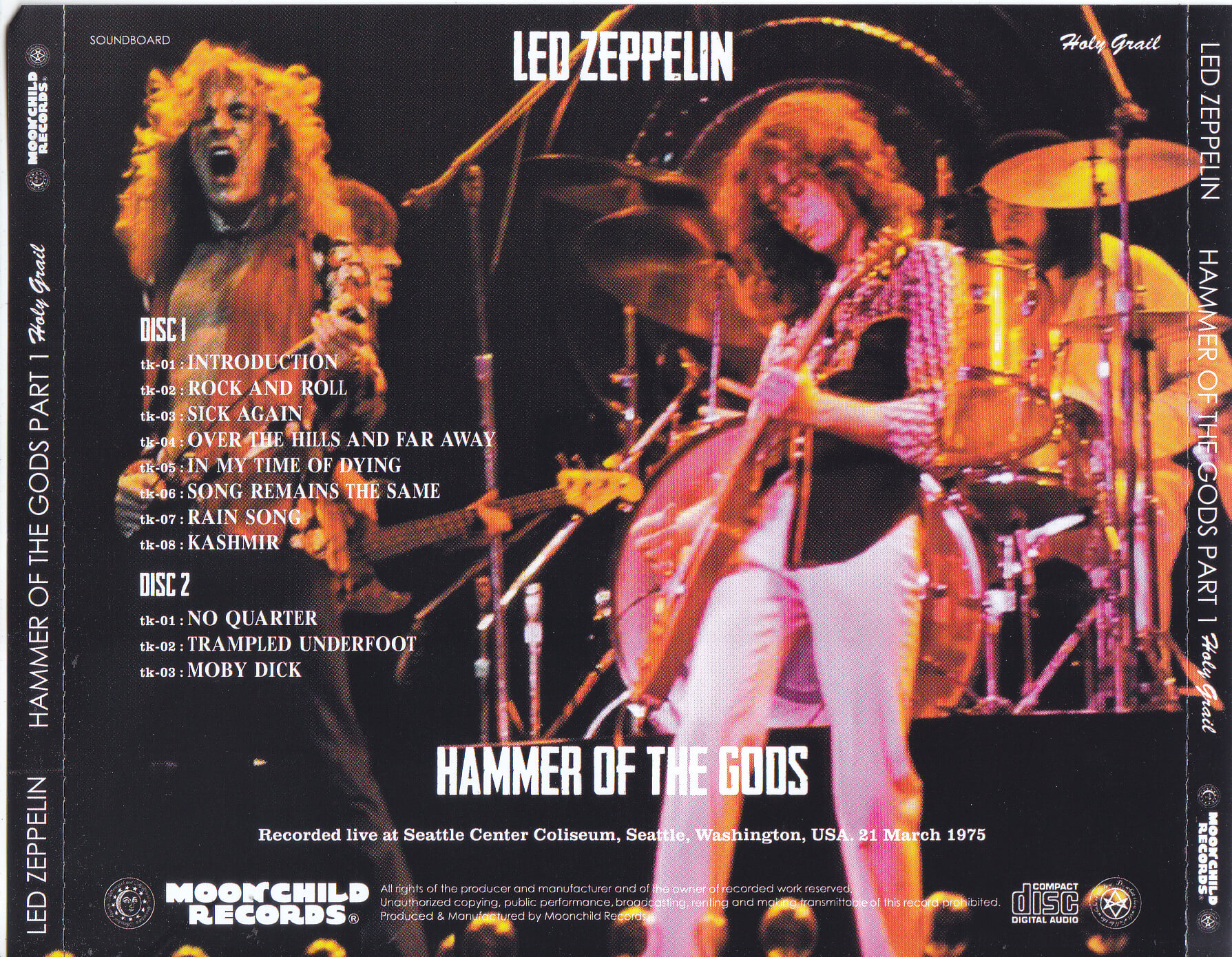 Led Zeppelin / Hammer Of The Gods Part 1 / 2CD – GiGinJapan