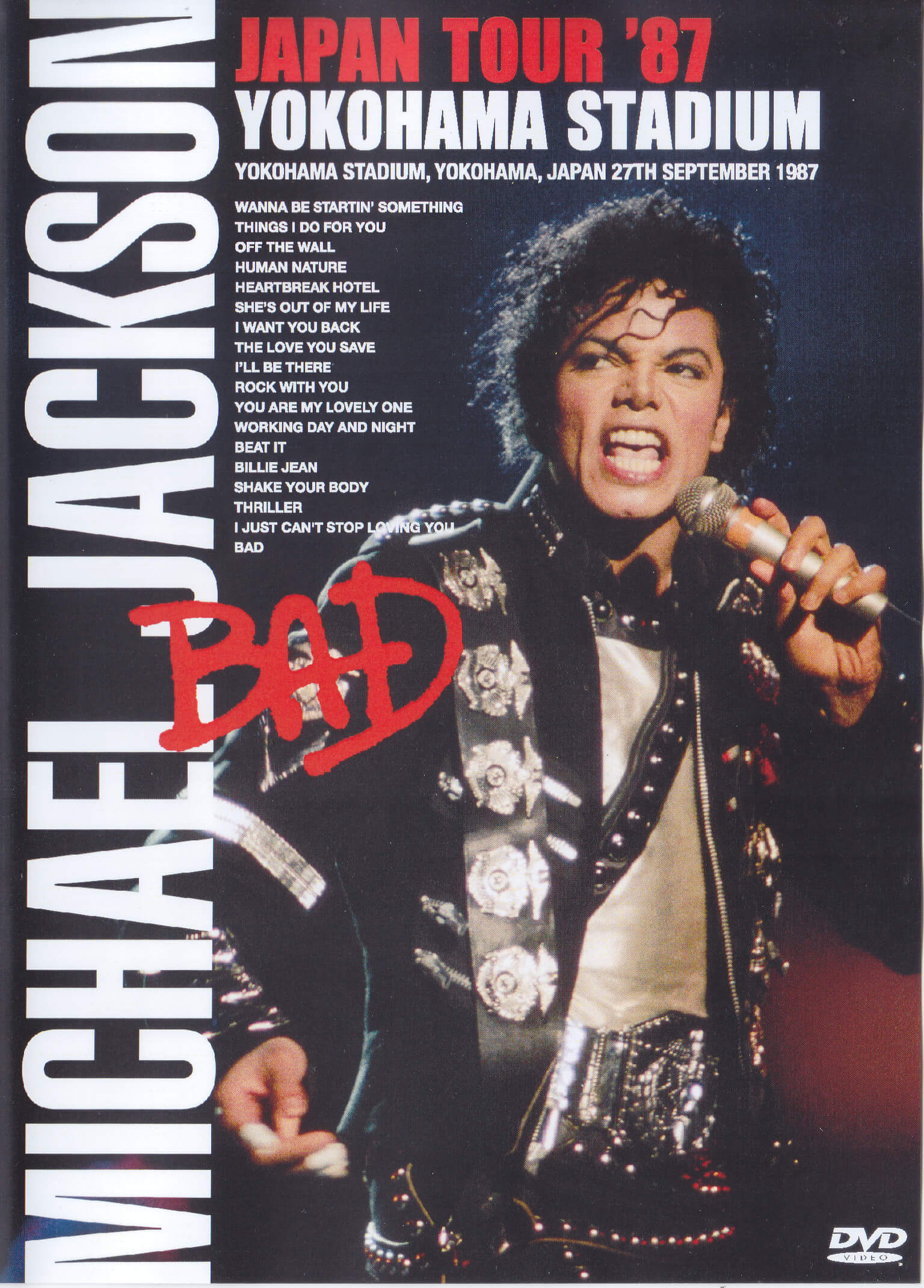 Michael Jackson / Japan Tour 1987 Yokohama Stadium / 1DVDR 