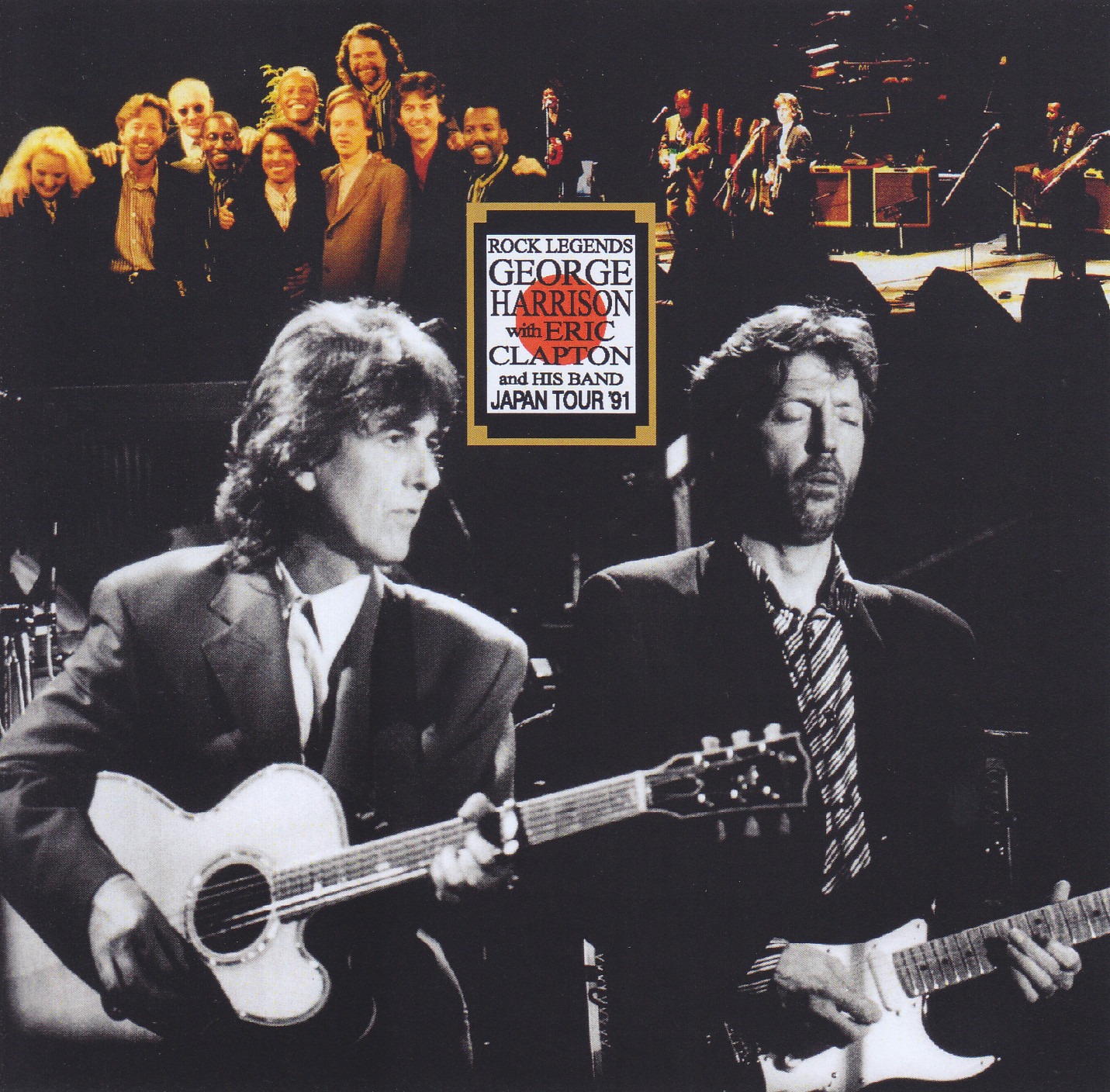 George Harrison With Eric Clapton And His Band / Osaka 1991 Final 