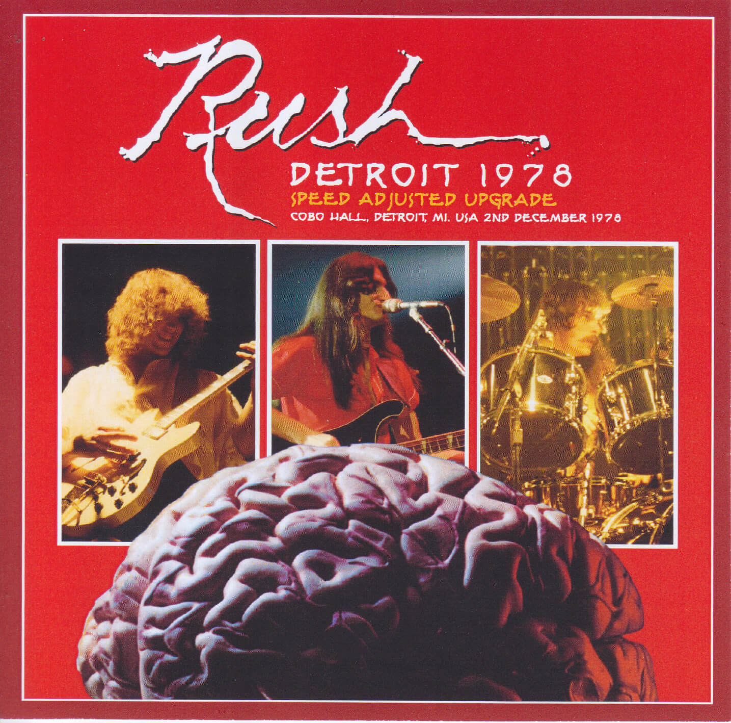 Rush / Detroit 1978 Speed Adjusted Upgrade / 2CDR – GiGinJapan