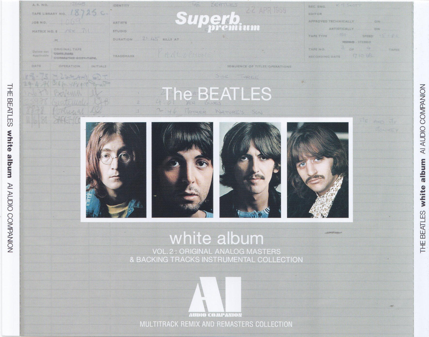 Beatles / White Album AI Audio Companion Vol 2 / 4CD – GiGinJapan
