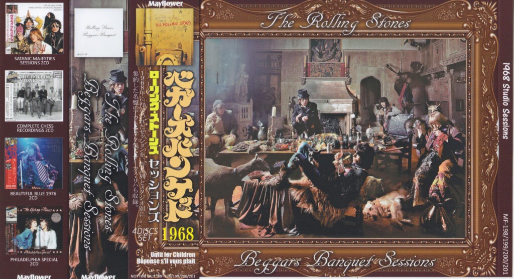 Rolling Stones Beggars Banquet Sessions New 4cd With Obi Strip Giginjapan 5028