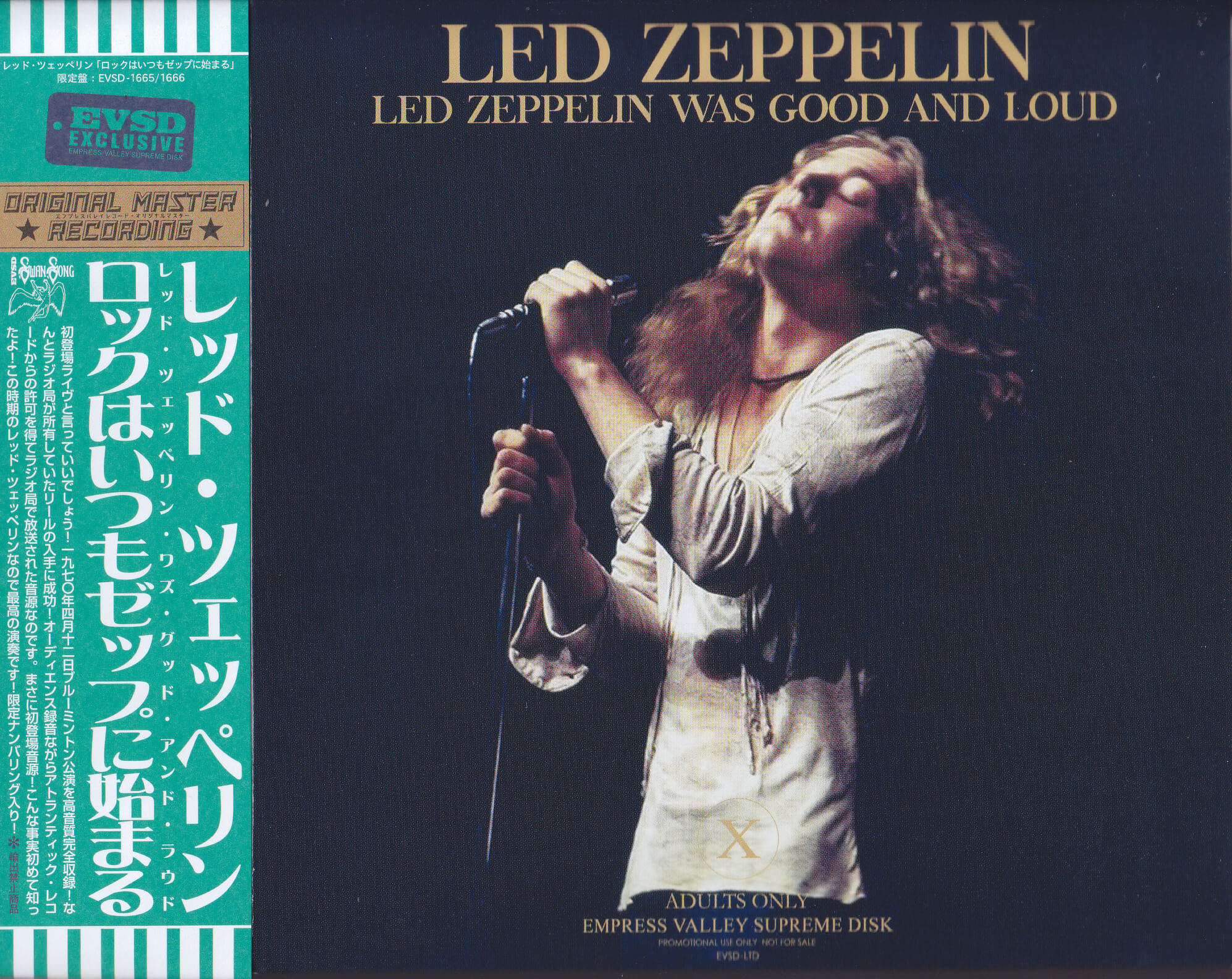 Led Zeppelin / Led Zeppelin Was Good And Loud / 2CD Slip Case With 