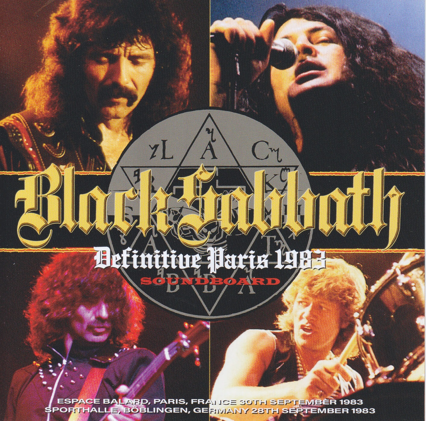 Black Sabbath / Definitive Paris 1983 Soundboard / 1CD – GiGinJapan